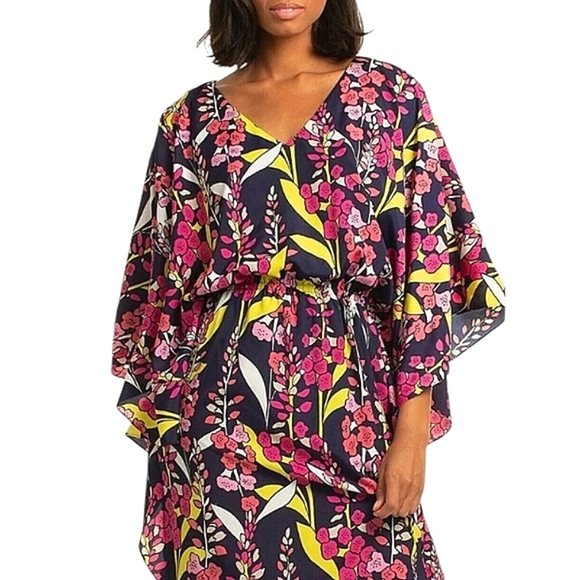 Trina Turk Floral Swim Cover-Up